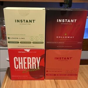 Instant Hydration Electrolyte Drink Mix-4 boxes